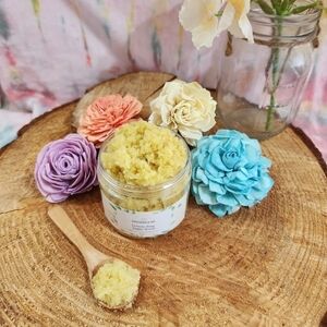Handmade Lemon Zing sugar scrub
